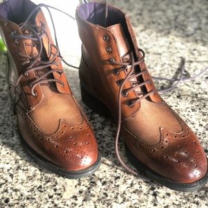 Ted Baker Mens Twrens Oxford Boots 10